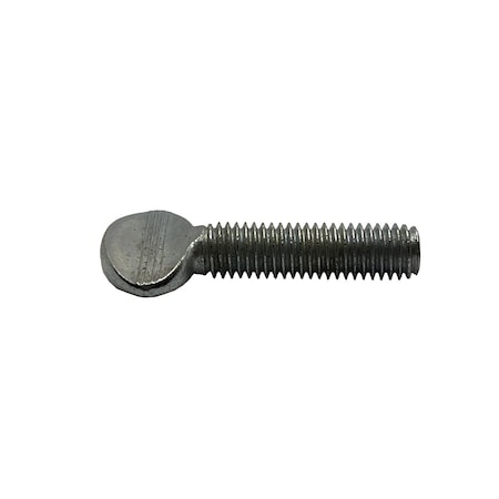 Thumb Screw, 1/4-20 Thread Size, Zinc Plated Steel, 1/2 In Lg